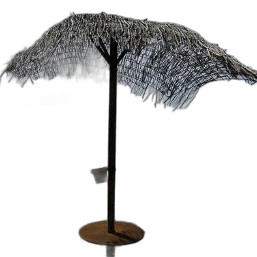 umbrella, hat, staff, furniture transparent PNG cut-out