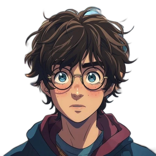 face, jacket, hair, mask transparent PNG cut-out