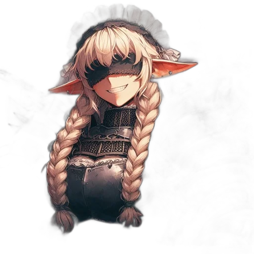 dragon, mask, staff, hat transparent PNG cut-out