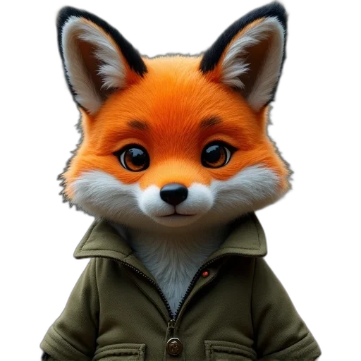 jacket, animal, staff, face transparent PNG cut-out