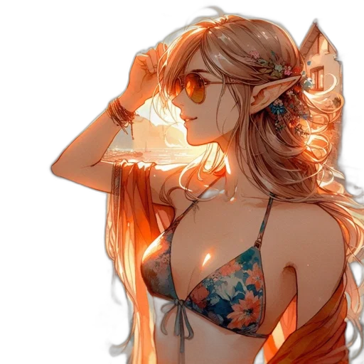 dress, mask, staff, crown transparent PNG cut-out