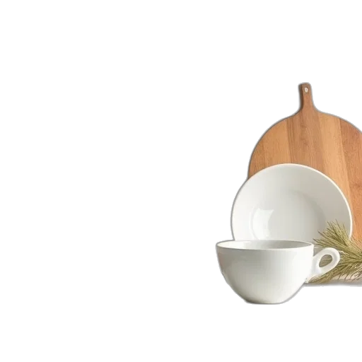 food, hat, furniture, 3d render transparent PNG cut-out