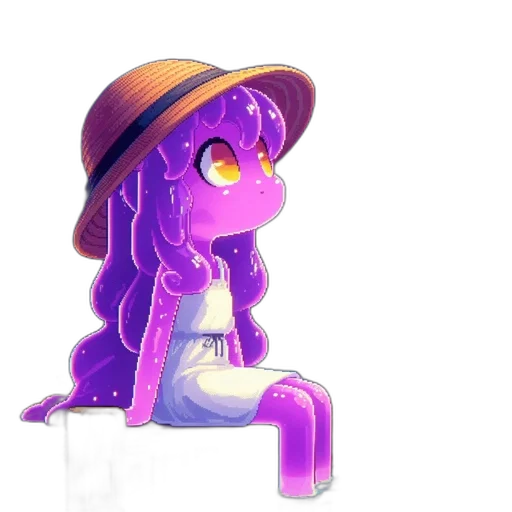 hat, dragon, staff, creature transparent PNG cut-out