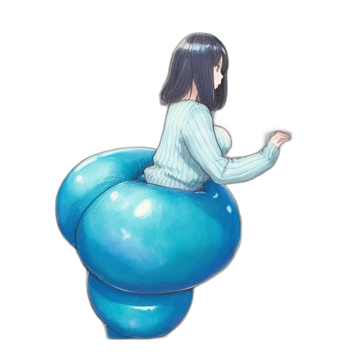 creature, dress, weapon, robot transparent PNG cut-out