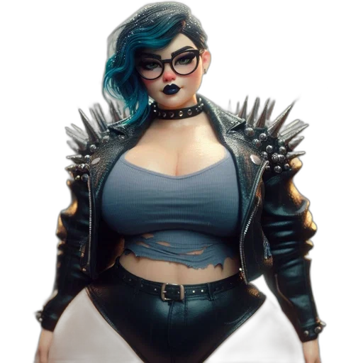 jacket, concept art, comic book art, cyberpunk transparent PNG cut-out