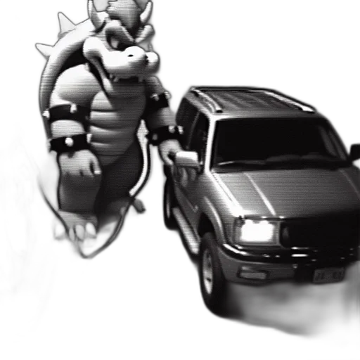 car, dragon, robot, animal transparent PNG cut-out