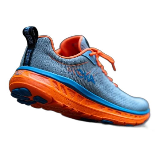 shoes, 3d render, close, grey transparent PNG cut-out