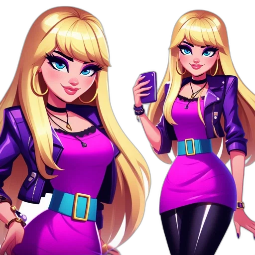 dress, concept art, cartoon, fantasy art transparent PNG cut-out