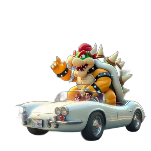 car, dragon, animal, concept art transparent PNG cut-out