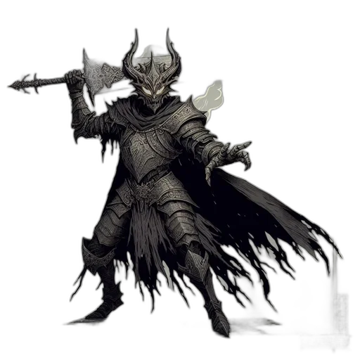 staff, mask, weapon, dragon transparent PNG cut-out