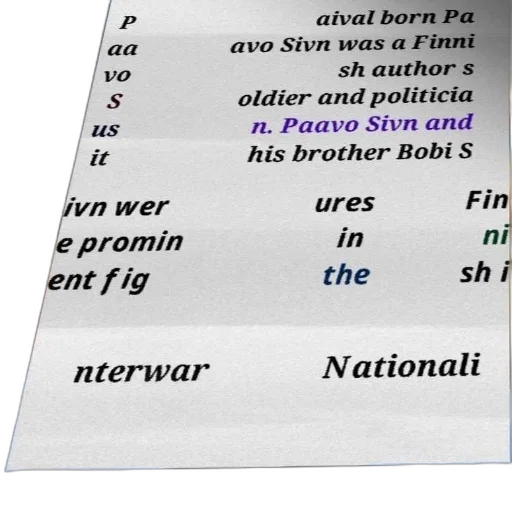 finnish, author, soldier, politician transparent PNG cut-out