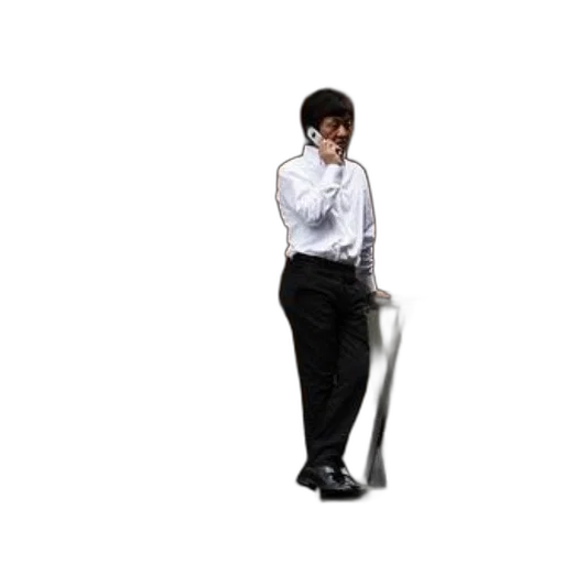 staff, jacket, robot, umbrella transparent PNG cut-out