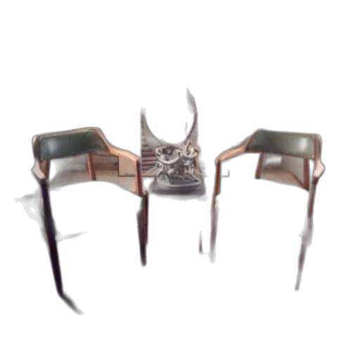 furniture, crown, jewelry, 3d render transparent PNG cut-out