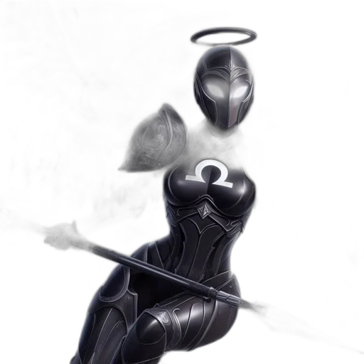 mask, robot, staff, weapon transparent PNG cut-out