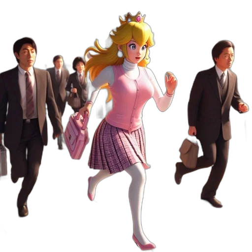dress, staff, concept art, 3d render transparent PNG cut-out