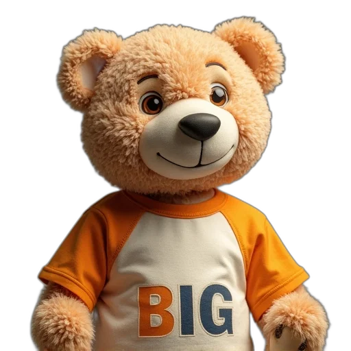 staff, animal, 3d render, baby transparent PNG cut-out