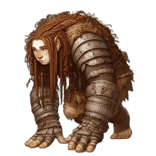 creature, hair, dragon, animal transparent PNG cut-out