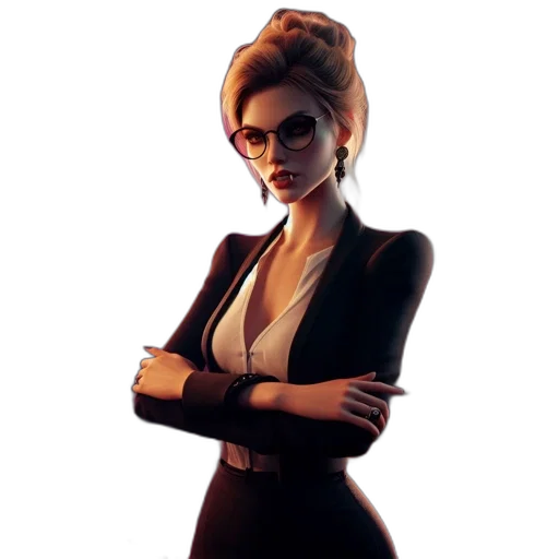 staff, jacket, dress, concept art transparent PNG cut-out