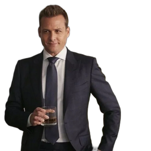 man, dark, suit, tie transparent PNG cut-out