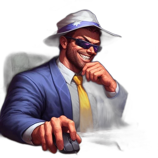 hat, weapon, staff, face transparent PNG cut-out