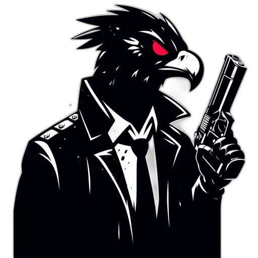 jacket, staff, cartoon, pixel art transparent PNG cut-out