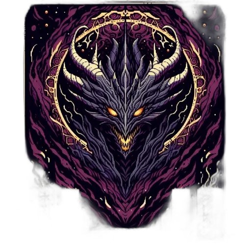 dragon, mask, creature, face transparent PNG cut-out