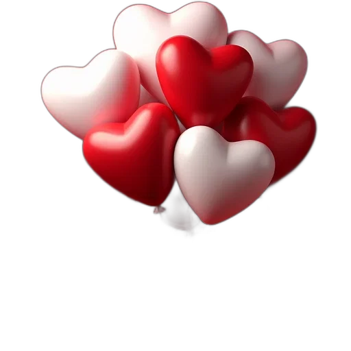 jewelry, photorealistic, 3d render, red transparent PNG cut-out