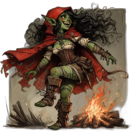 fantasy art, concept art, comic book art, pixel art transparent PNG cut-out