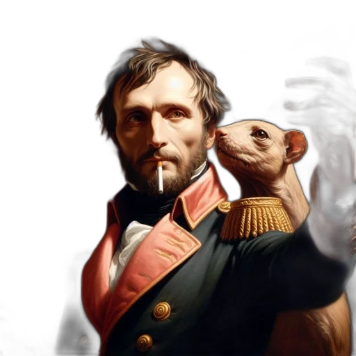 staff, face, animal, weapon transparent PNG cut-out