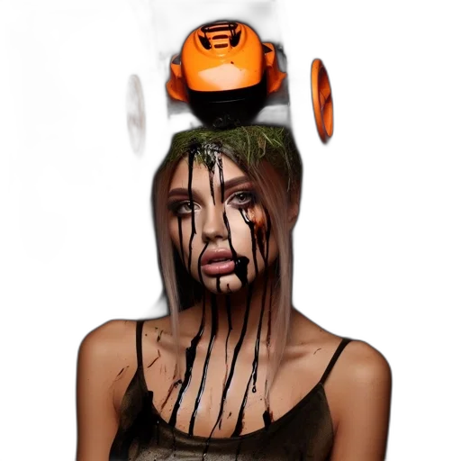 mask, robot, face, hat transparent PNG cut-out
