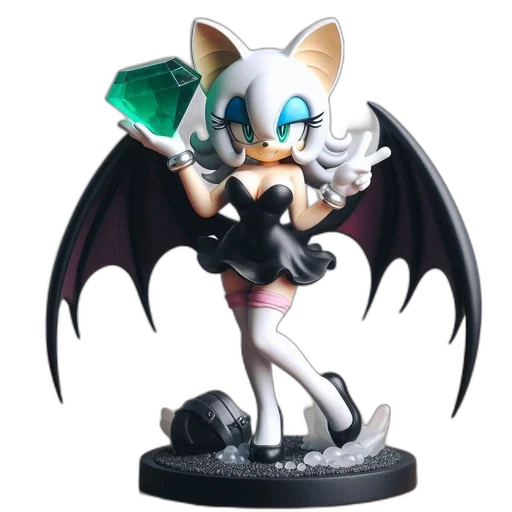 concept art, 3d render, cat-like, figure transparent PNG cut-out