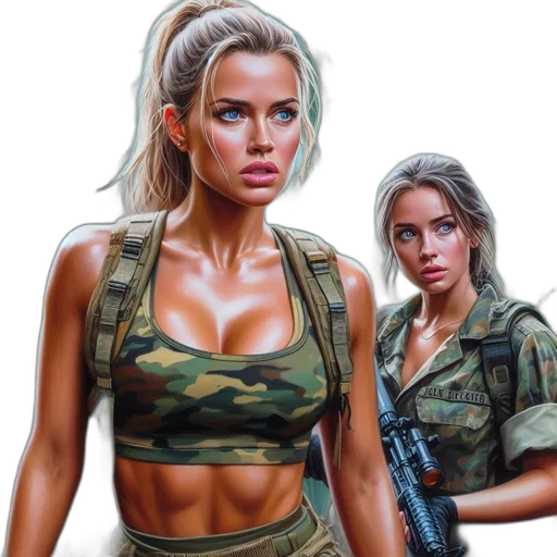 weapon, photorealistic, concept art, comic book art transparent PNG cut-out