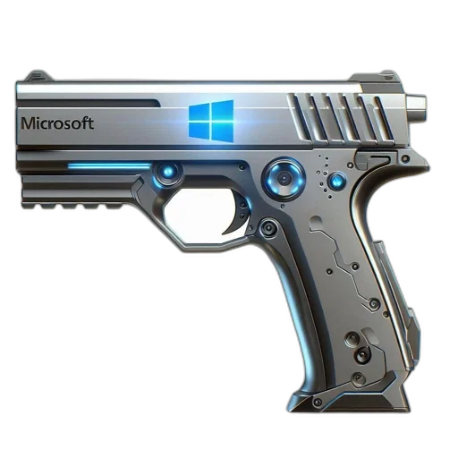 weapon, 3d render, concept art, photorealistic transparent PNG cut-out