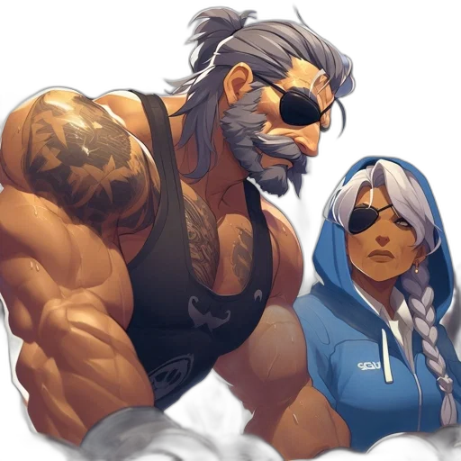 concept art, comic book art, cyberpunk, fantasy art transparent PNG cut-out