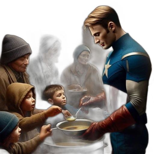 comic book art, concept art, photorealistic, fantasy art transparent PNG cut-out