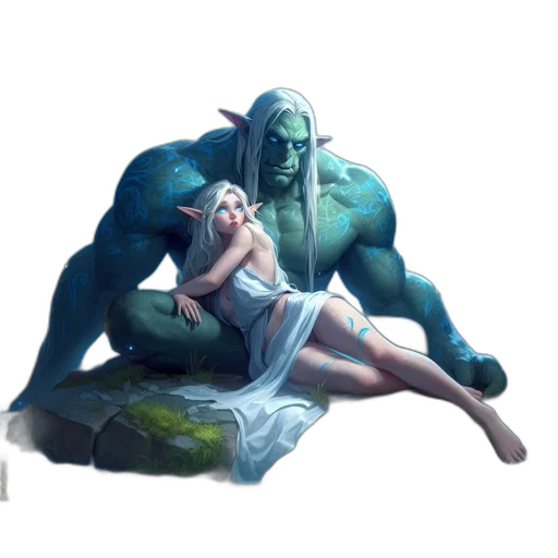 creature, concept art, fantasy art, comic book art transparent PNG cut-out