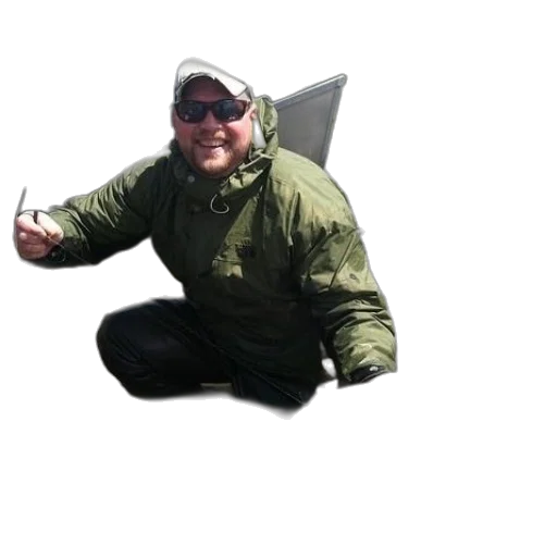 staff, jacket, umbrella, hat transparent PNG cut-out