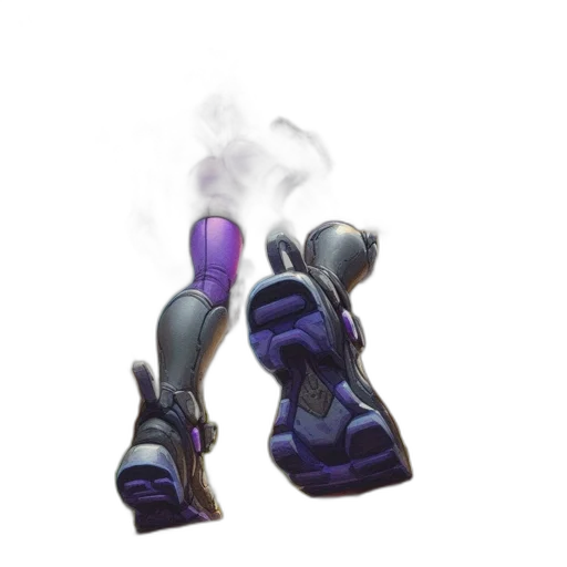 weapon, shoes, robot, staff transparent PNG cut-out