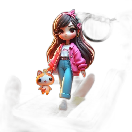 staff, 3d render, concept art, cartoon transparent PNG cut-out
