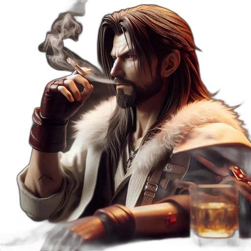 jacket, fantasy art, concept art, photorealistic transparent PNG cut-out