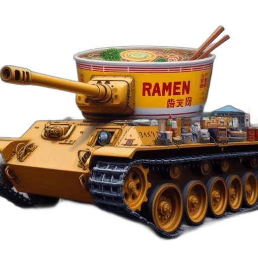 food, weapon, robot, car transparent PNG cut-out