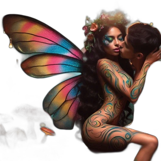 concept art, fantasy art, photorealistic, pixel art transparent PNG cut-out
