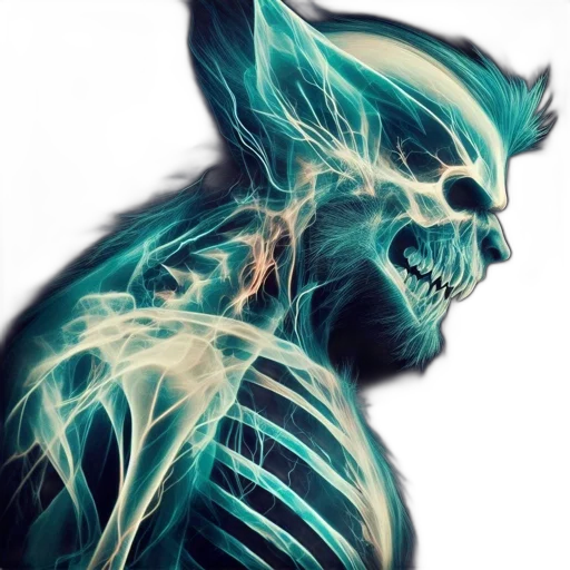 creature, mask, dragon, animal transparent PNG cut-out