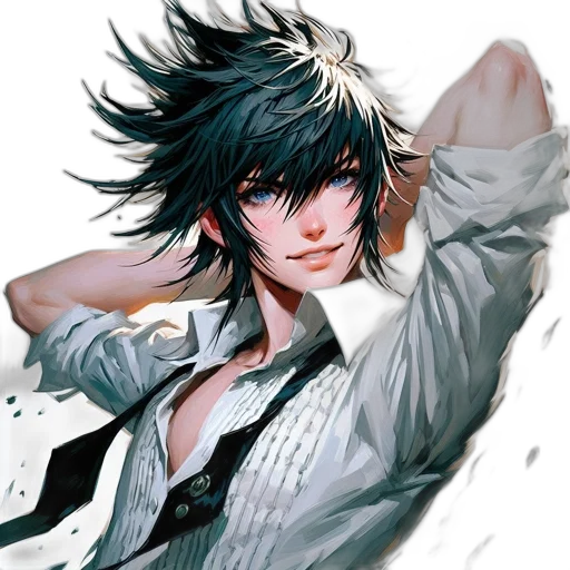 concept art, fantasy art, anime, comic book art transparent PNG cut-out