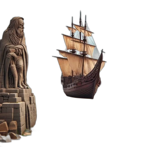 3d render, concept art, fantasy art, photorealistic transparent PNG cut-out