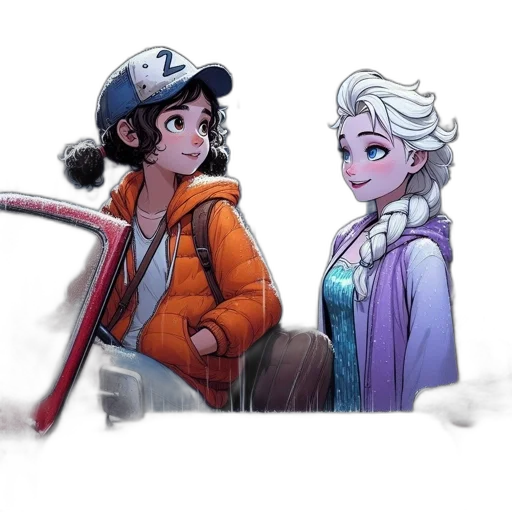 staff, crown, jacket, concept art transparent PNG cut-out