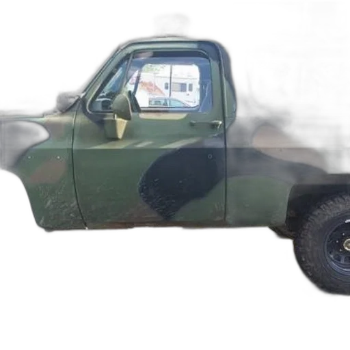 car, weapon, animal, photorealistic transparent PNG cut-out