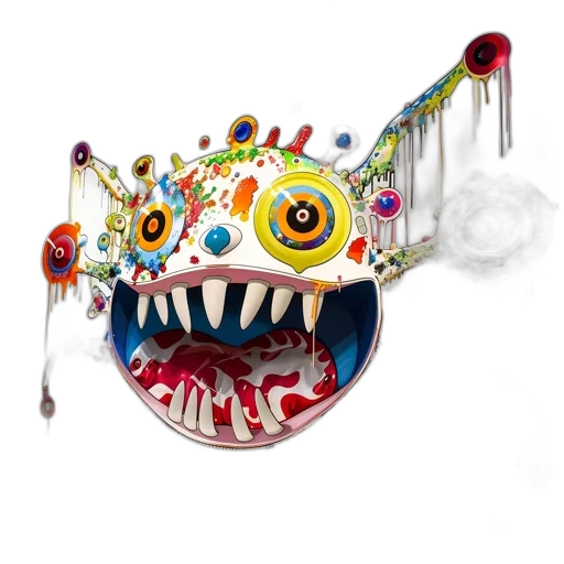 mask, staff, hat, dragon transparent PNG cut-out
