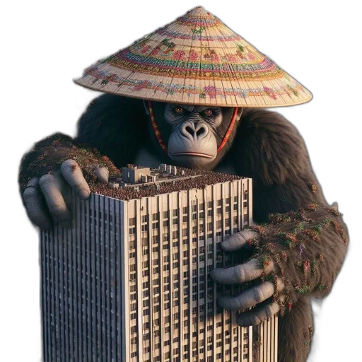 hat, animal, umbrella, building transparent PNG cut-out