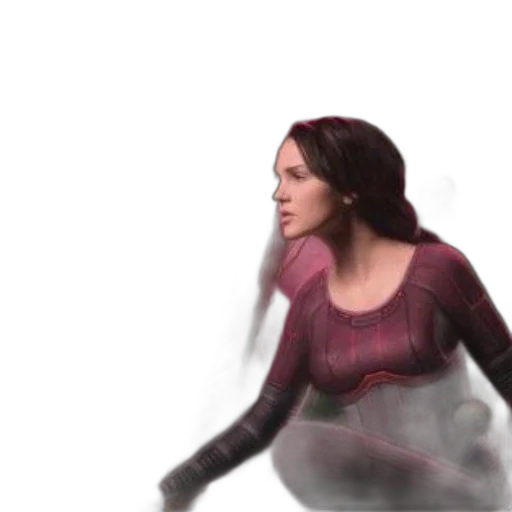 dress, creature, face, robot transparent PNG cut-out